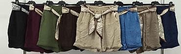 wintro ski pantalone: Ženske letnje šorts-pantalone sa visokim strukom - Kroј: visok struk — 4