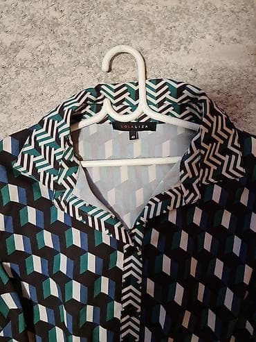 Haljine: Haljina LolaLiza, veličina 40 - Model: košulja-haljina sa kragnom i — 2