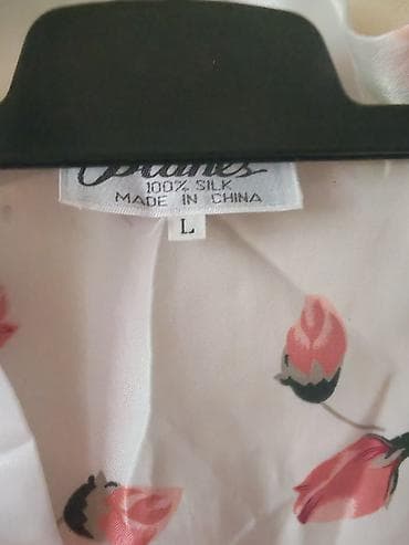 Bademantili: Ženski kimono/kućni ogrtač od 100% svile. - Brend: oznaka na etiketi — 2