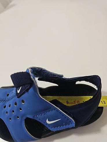 teksas jakne za devojcice: Dečije Nike sandale – plavo/crne - Model: otvorene dečije sandale sa — 3