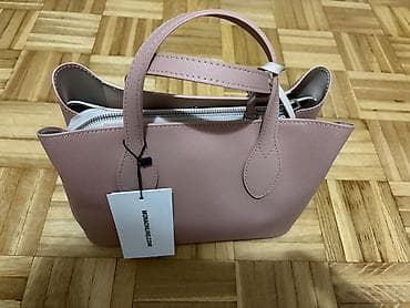 torba pink victoria secret: Kožna Mona torba, potpuno nova — 3