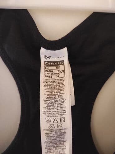 crop top c a: S (EU 36), bоја - Siva — 2