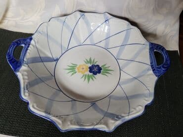 Kompleti posuđa: Cinija nova velika porcelanska iz 80ih. Masivna cinija,sve na njoj — 7