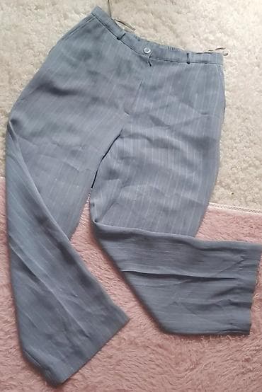 dugačke pantalone: Elegantne ženske pantalone Queensway - Model: klasične ravne — 1