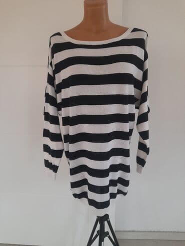 Women's Sweaters, Cardigans: SNIZENO! HM dzemper haljina vl .S — 1