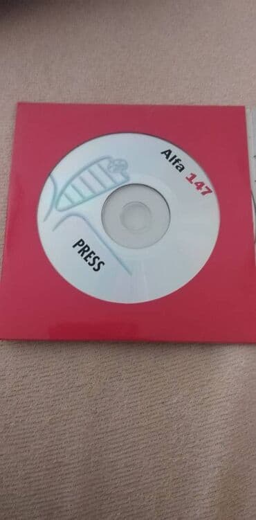 lektire za 6 razred: Cd pres info na 2 CD za Alfu 147, 2000.god. na 6 stranih jezika,nov — 2