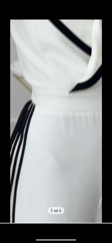 lidl kombinezon: Elegantni ženski kombinezon – belo-crni - Kroj: bez rukava, gornji — 5