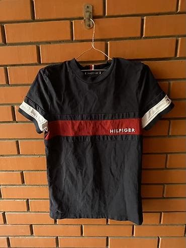 Men's T-shirt Tommy Hilfiger, bоја - Tamnoplava