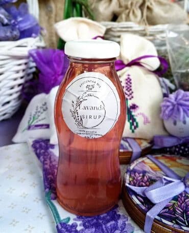 Food products: Sirup od Lavande Lavandu uzgajamo na našoj farmi u parku prirode — 2