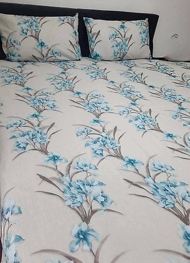Bed sheets: Posteljina jednokrevetna singl. 100%pamuk. Set je iz 3 dela: * — 6