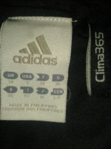 prsluci reserved: Prodajem prsluk adidas sa slike, crne boje, nov, broj kao na slici — 2