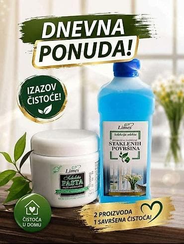 DNEVNA PONUDA 🔥 ✨ STAKLO SJAJ + PASTA ZA DOMAĆINSTVO ✨ Za MALO PARA