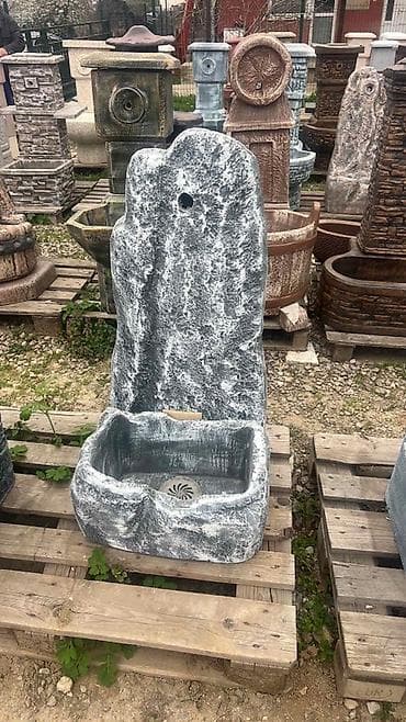 protocni cesmi: Dekorativna baštenska česma – imitacija prirodnog kamena - Materijal — 1