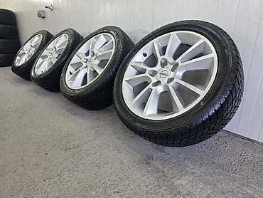gume zimske 14: ALUMINIJUMSKE FELNE OPEL SA NOVIM GUMAMA 17 5 X 110 | Opel Astra H — 2