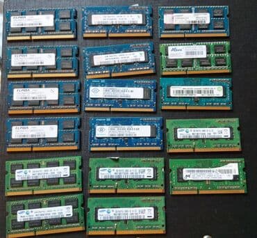 Computer Memories (RAM): Memorije za laptop, razni moduli i marke, više komada testirane — 1