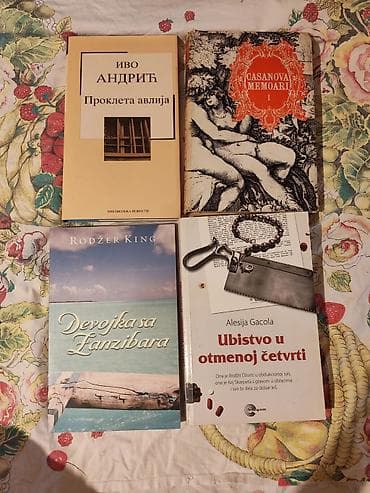 Kolekcija knjiga – različiti žanrovi i izdavači, ukupno više naslova u