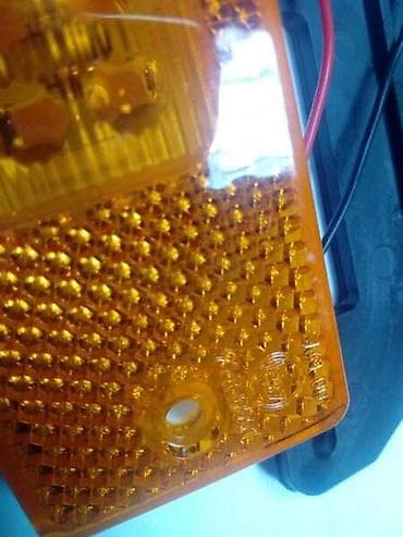 cena polovnih: LED GABARIT ZUTI SA NOSACEM | Led gabarit zuti na gumi. Ravan sa — 2