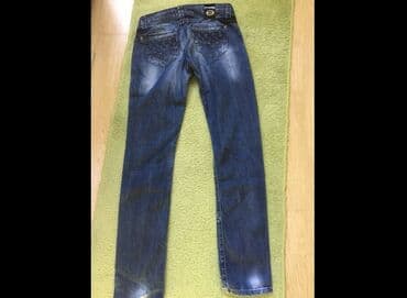 postavljene pantalone: Jeans, Straight — 2