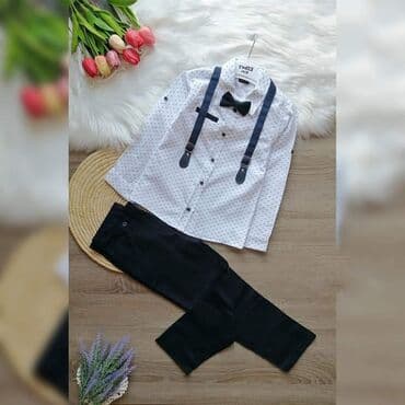 letnji kompleti za zene: 💙DEČACI💙veličina 6(116)
-komplet odela za dečake-
Cena 2950 din — 4