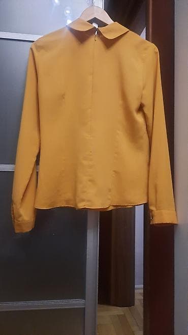 legend bluze zenske: Ženska elegantna bluza u boji senfa. - Materijal: lagan, glatki — 3