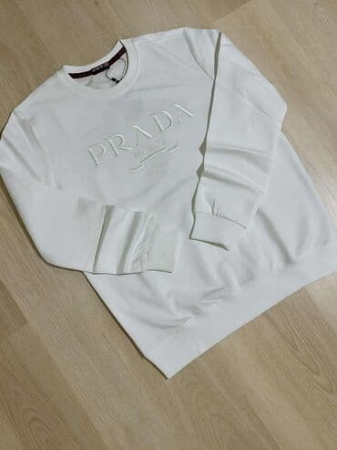 new balance 43: Sweatshirt, 2XL (EU 56), L (EU 52), M (EU 50), Prada, color - White — 1