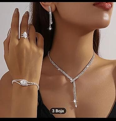 Komplet nakita sa kristalima – elegantan set za posebne prilike -