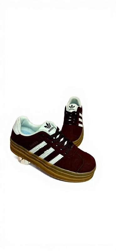 Adidas Samba patike – tamnobordo antilop gornjište sa belim prugama i