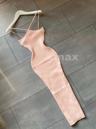 maksi haljine: New,Knited zara’’ Dress Velicine uni Boje: Orange, Crna, Lila — 3