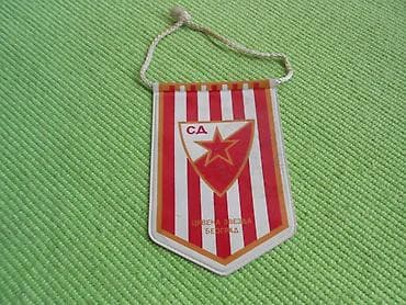 muzicki instrumenti za decu uradi sam: Ex YU zastavica Sportskog društva Crvena Zvezda. Sa slika. Šaljemo — 2