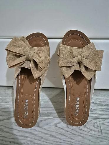 polovne grubin papuce: Papuče 40, bоја - Bež — 3