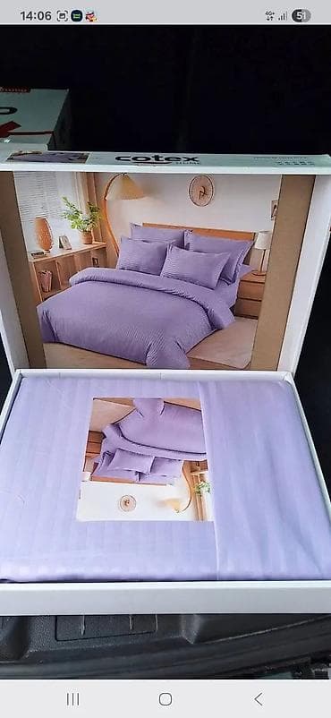pamucne posteljine za bracni krevet: Posteljina set – Cotex Home / Premium - Tip: komplet posteljine — 1