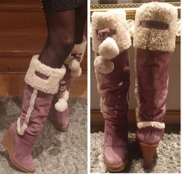 oksfordice sa platformom: High boots, 38.5 — 10
