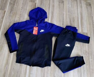 Komplet trenerke: Nike dečija trenerka za dečake NOVO Novo Pamuk Veličine 8 10 12 14 — 8
