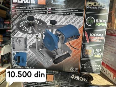 moment ključ za klime: Cena 10.500 din Električni oštrač cirkularne ploče Black 1900w 5300 — 1
