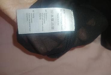 ugg cizmi: NA-KD crna haljina od šifona, veličina 40. - Kroj: mini dužina sa — 5