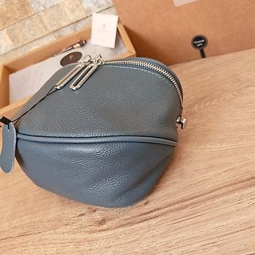 shein perike: Ženska crossbody torbica od kvalitetne granulirane kože u — 6