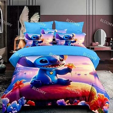 posteljina koja se ne pegla: Unesite magiju omiljenog junaka u dečiju sobu uz 3D Posteljinu Stitch — 4