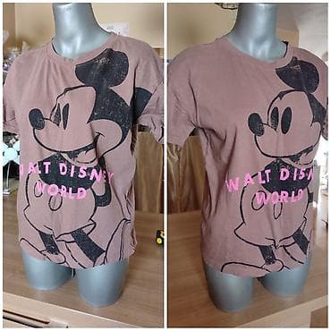 Majica “Walt Disney World” sa Miki Maus printom. - Veličina: S - — 1