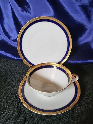 antiques: Lux set 1939g+ Heinrich i Co.Bavaria. Luksuzni set -zlatni bokal na — 3