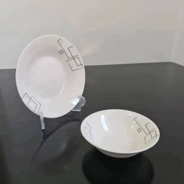 luminarc tanjiri na komad: Duboki tanjiri 6 komada 1800
cinije 6 komada 1700 din — 5