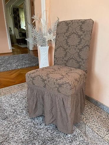 torba za jastuke: 08. Žakard navlake za stolice sa karnerima 6 komada 3599 dinara — 4