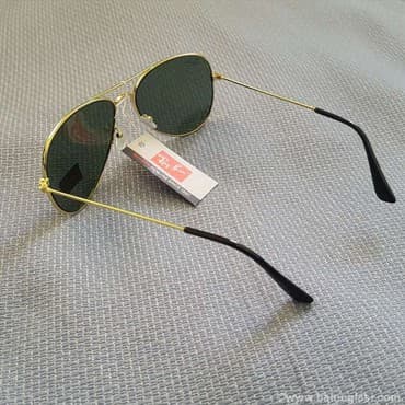 ray ban uv400: Ray Ban Aviator, Model 3026, Green Gold, Unisex, Nove Velicina L — 3