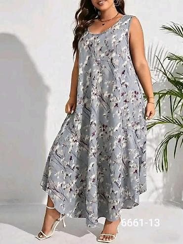 haljina vero modo: Letnja maxi haljina bez rukava – Emi Moda, Made in Italy - Kroj — 2