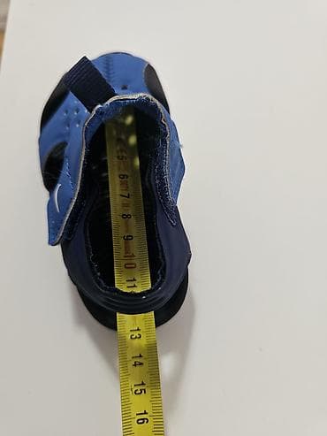 teksas jakne za devojcice: Dečije Nike sandale – plavo/crne - Model: otvorene dečije sandale sa — 1