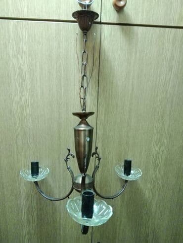 Chandelier, color - Gold, Used at lalafo.rs Chandelier, color - Gold, Used