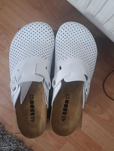 armani patike bele: LEON anatomske muške papuče 4700M - Veličina: 45 (oznaka na kutiji i — 2