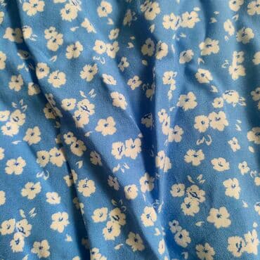 torbe sa sirokim kaisem: Lc Waikiki, Cotton, Floral, color - Light blue — 3