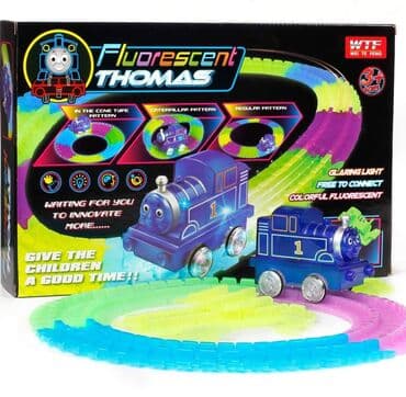 papuce sa vazdusnim djonom: Cena 2050 din Thomas the Train Fluorescentna pruga sa omiljenom — 1