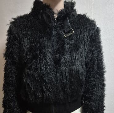 zenske zimske jakne veci brojevi: M, Sa postavom, bоја - Crna — 3