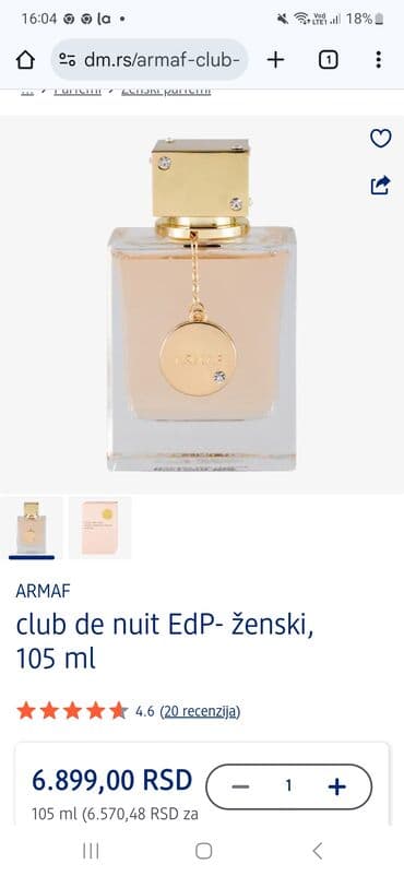 economic parfemi dm: Women's perfume, Armaf, Original — 3